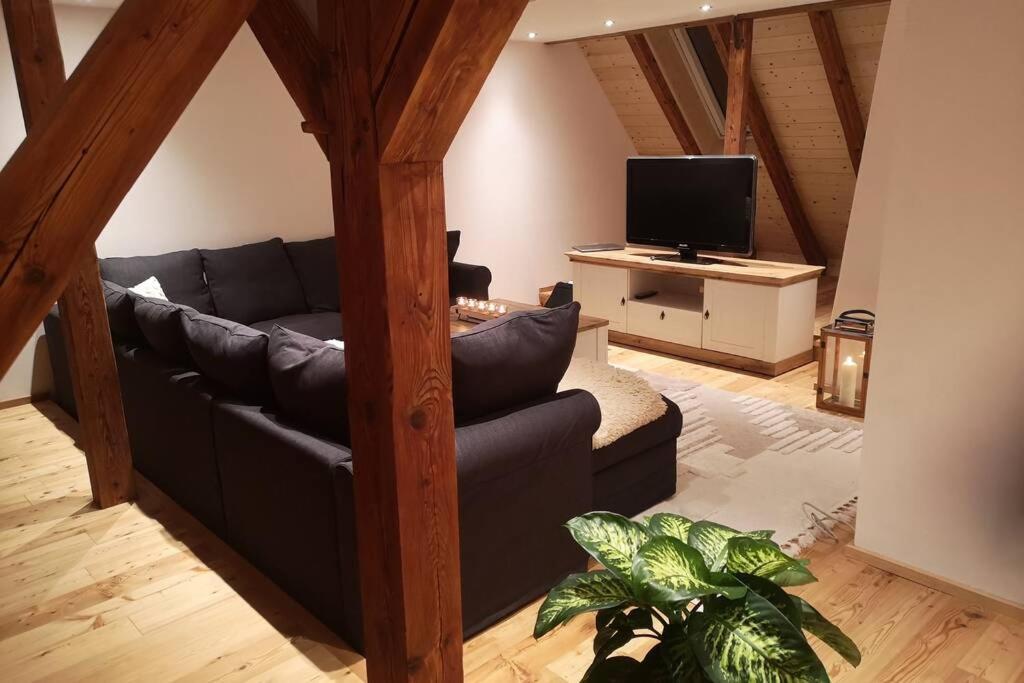 Ruhig Gelegene, Top Moderne Ferienwohnung - Hot Tub Und Sauna Gegen Aufpreis Neuhaus an Der Eger Luaran gambar